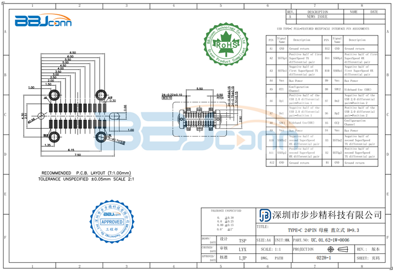TYPE-C耳机接口-2 TYPE-C耳机接口-2