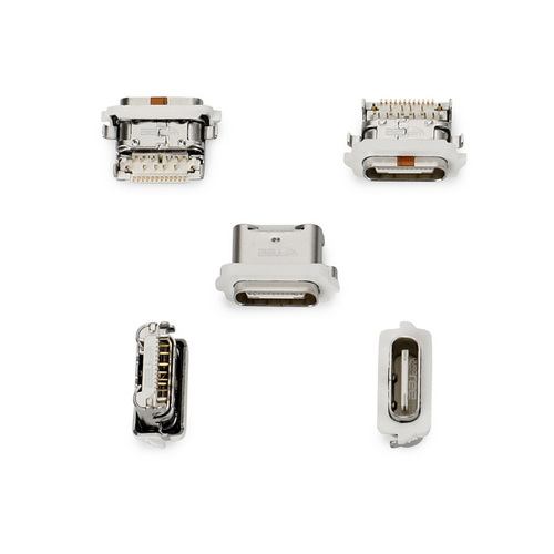 TYPE-C 24P 母座沉板0.7 L=8.85带外防水塑胶套---(UC.01.32-19-0001)_调整大小